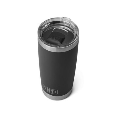 YETI Rambler 0,6L Thermobecher Schwarz Isolierbecher Vakuum isoliert Kaffee