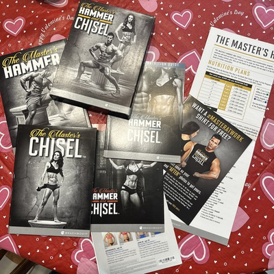 #ad #ad The Master’s Hammer and Chisel Beachbody Home Workout 6 DVD Set #masteratwork $16.88