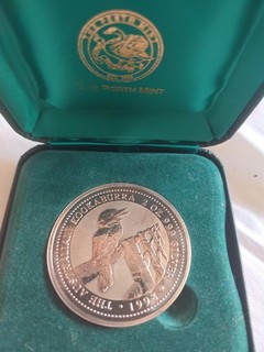 1998 2oz Silver Kookaburra Coin