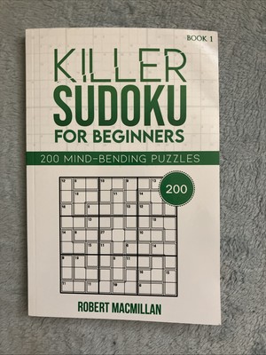 Ella MacMillan Robert Mac Killer Sudoku for Beginners,  (Paperback) (UK IMPORT)
