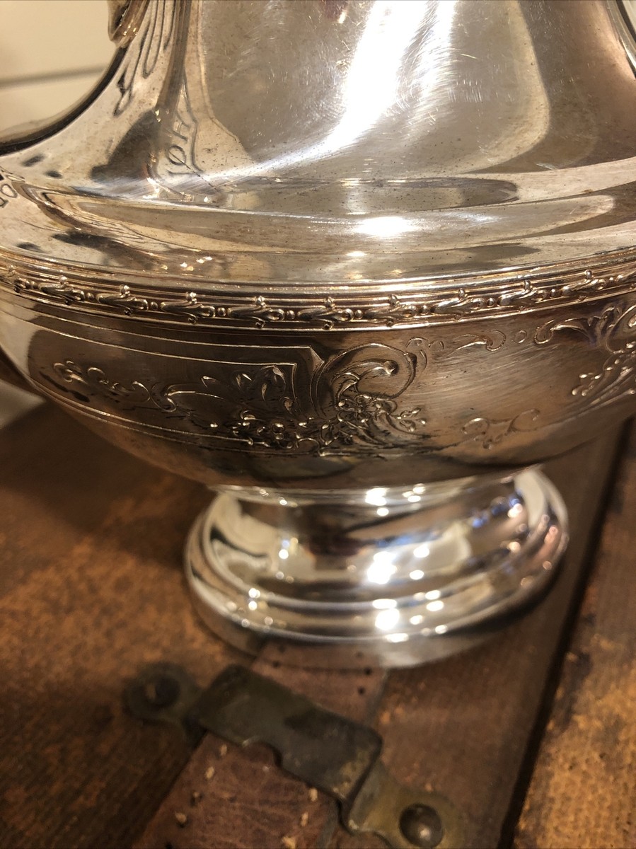 シルバープレート SILVER PLATE ポット Vintage Wallace Silverplate Teapot 6687N EPNS, Silver Soldered