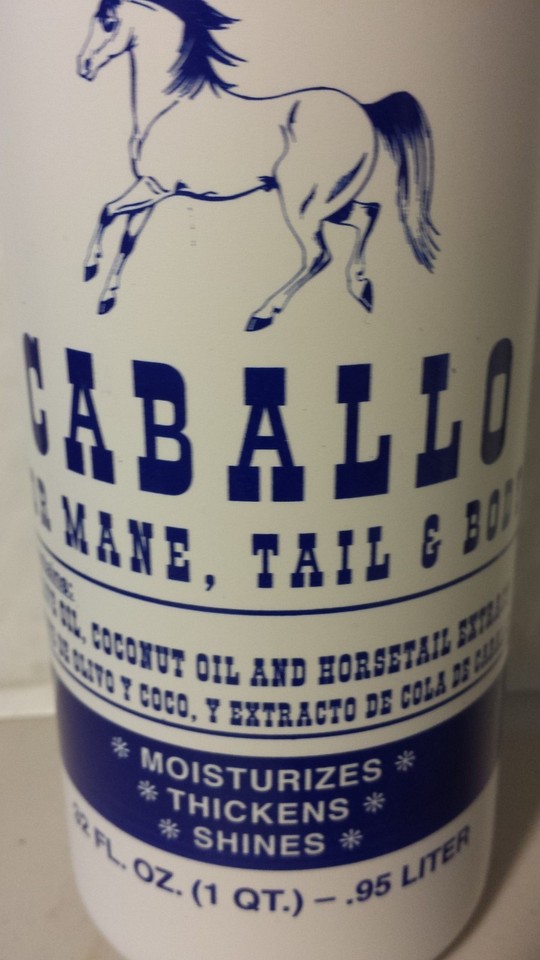 SHAMPOO DEL CABALLO CABELLINA 32 OZ FOR MANE, TAIL AND BODY ALL HAIR