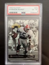 1993 Playoff - #303 Garrison Hearst (RC) PSA EX-MT 6, POP 1