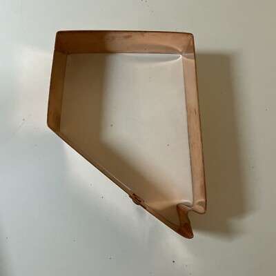 Kitchen Collectibles Nevada State Map Shape Copper Cookie Cutter