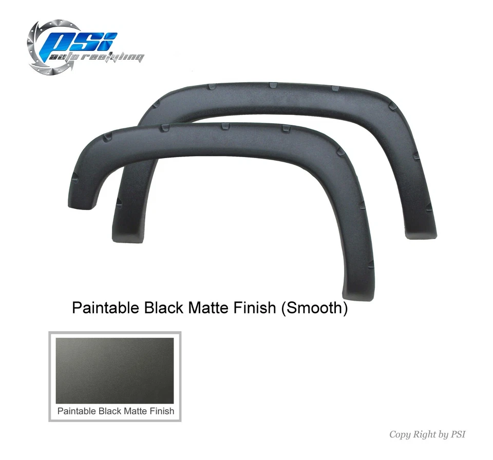 Perno de bolsillo guardabarros llamaradas acabado pintable para GMC Chevrolet C/K 1500 2500 3500 Foto 3 de 3