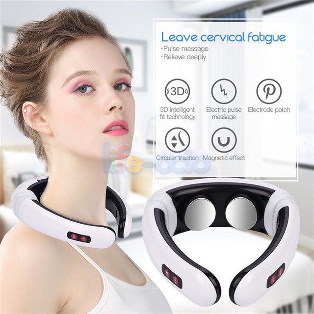 Pro Electric Cervical Neck Massager Body Shoulder Relax Massage Relieve