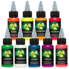 MOMs Millennium Nuclear UV Blacklight Tattoo Ink - 1/2 oz