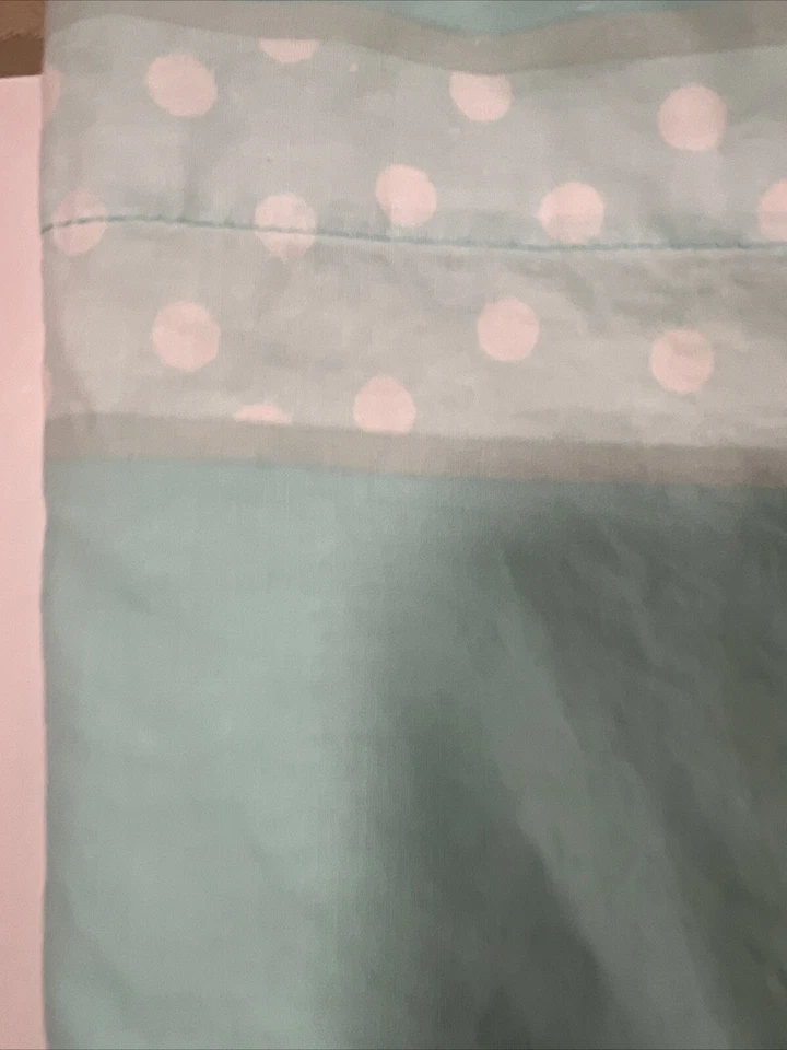 Cenefa Circo Aqua Medallion Flor Ventana 54"W x 15"L Azul Púrpura Verde Juego de 4 Foto 3 de 4