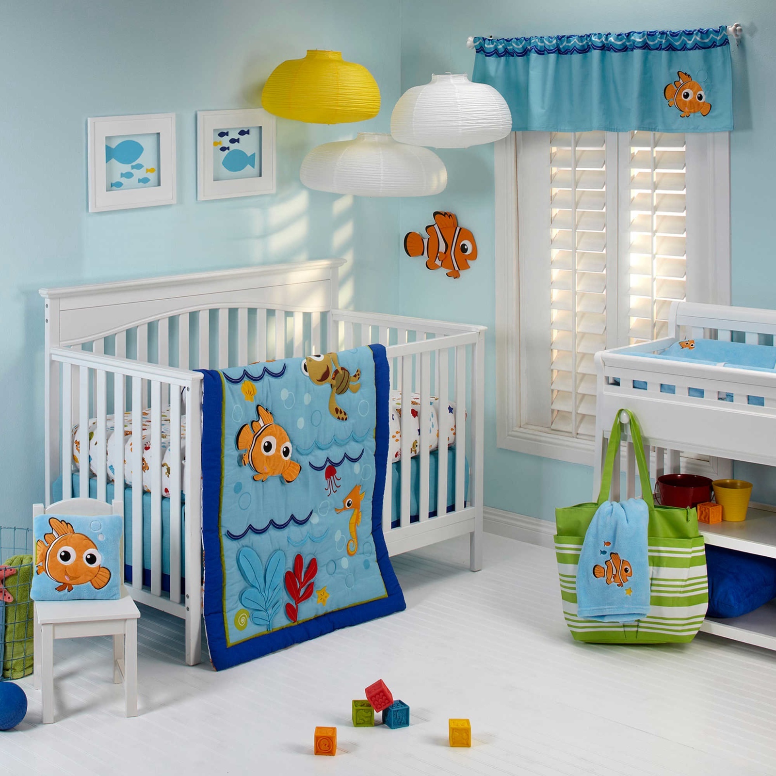 finding nemo crib bedding set
