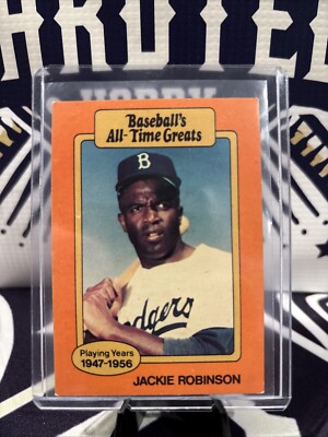 Baseballs Alltime Greats Jackie Robinson Orange