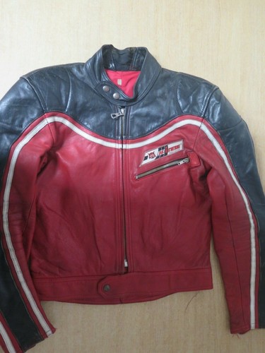 Giacca IN PELLE DAINESE VINTAGE CAFE RACER Moto Giacca Biker M 38\