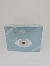 Kenzo World Women Parfum Spray 2.5 oz Plus 2.5oz Lotion & Beauty Bag Gift Set