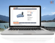 eBay Vorlage 2026 Responsive Auktionsvorlage Template FFT dunkel blau