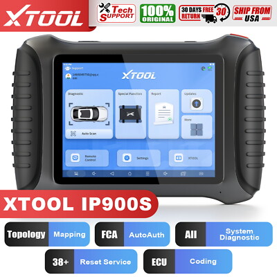 2025 XTOOL IP900S All System Bi-Directional Scanner Topology Map 38+ Services