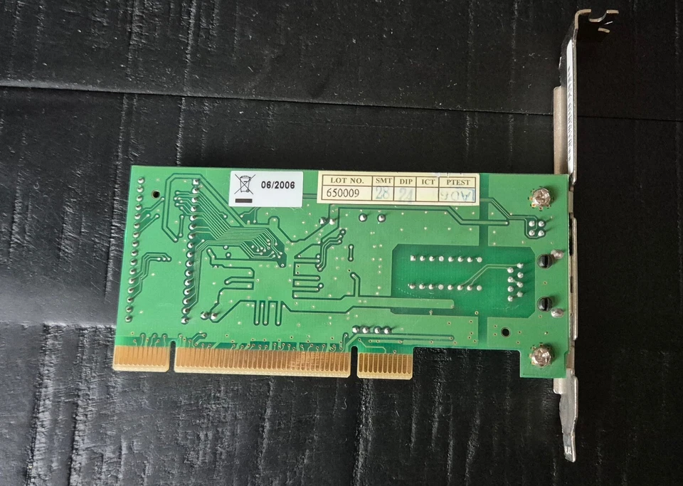 Linksys EtherFast LNE100TX v5.1 PCI Netzwerkarte LAN RJ45 10/100 Mbit - Bild 2 von 3