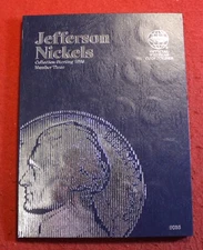 1996-2025 Jefferson Nickel Set 65 Coins new Whitman Folder Book Circulated & UNC