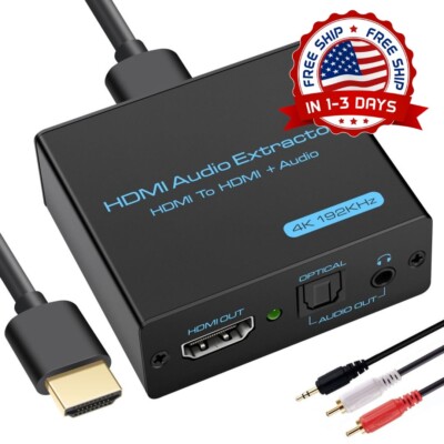 Convertidor De Audio Digital A Analogo Para Tv Con Cable Optico