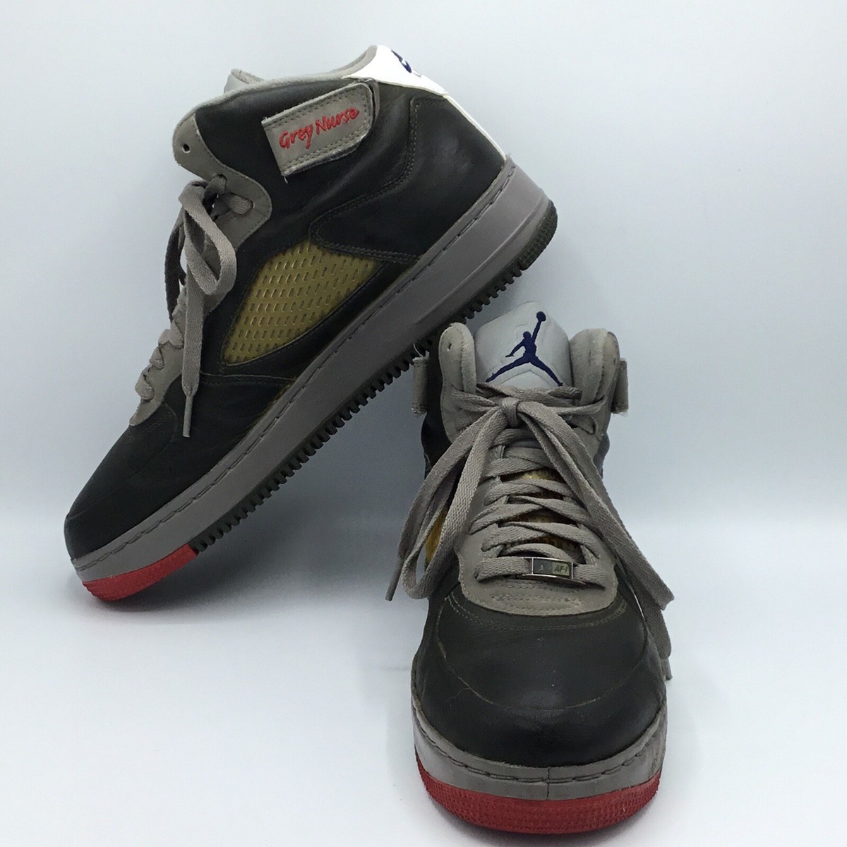 Size 10.5 - Jordan Fusion 5 Premier Grey Nurse | eBay