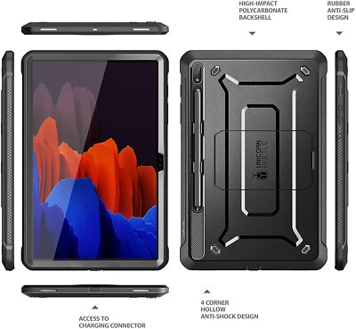 SUPCASE Rugged Heavy Duty Case with Screen Cover For Galaxy Tab S8 Ultra 14.6''