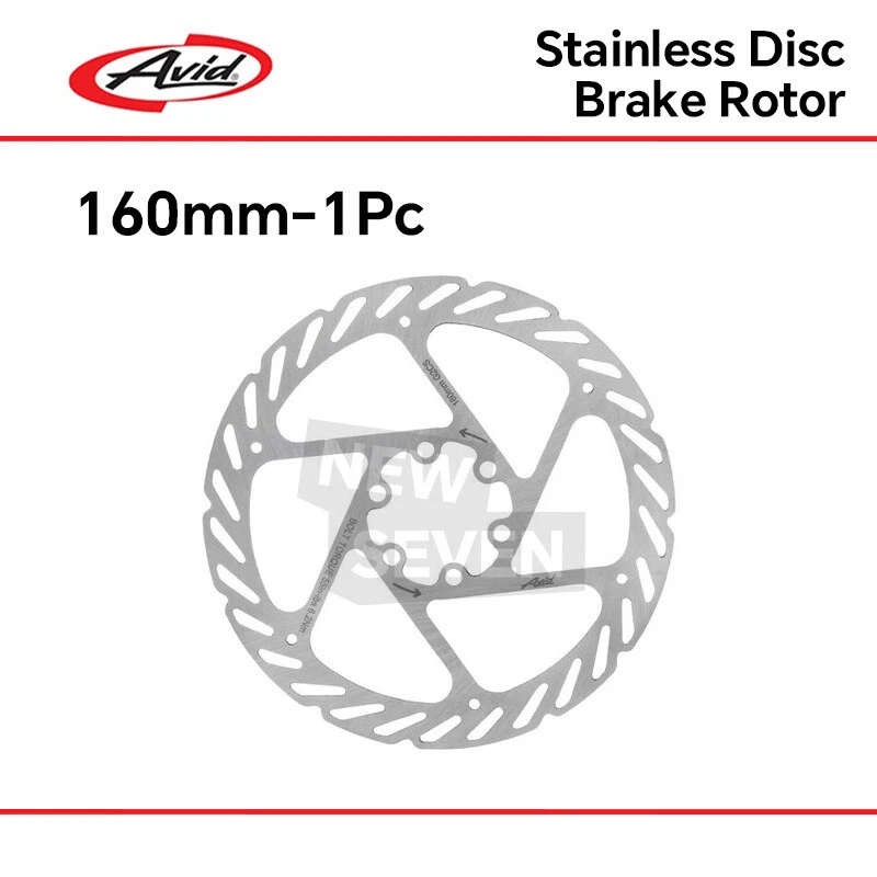 Rotor De Frein SRAM Avid HSX 160mm 6 Trous – Modèle CLX4 Torx (neuf)