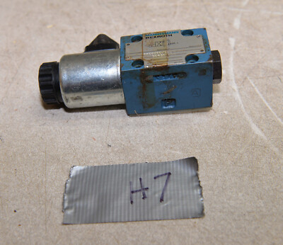 Rexroth Mannesmann hydraulic spool valve 4WF6D60 FG24N9K4 industrial part H7