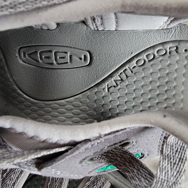 Sandali da trekking KEEN donna taglia 10 grigi punta chiusa scarpe acqua antiodore outdoor