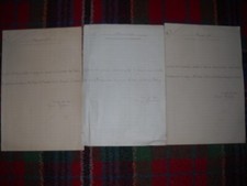 FERRARA - 3 DOCUMENTI FINE 800 - SPECCHIO RACCOLTA FRUMENTO - PRODUZIONE GRAPPA