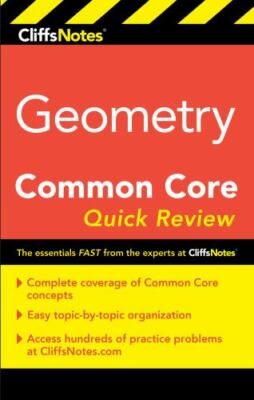 CliffsNotes Geometry Common Core Quick Review [ Koswatta, M. Sunil ] Used - Good