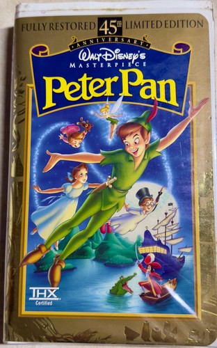 Peter Pan- 45th Limited Edition VHS *Read Desc*