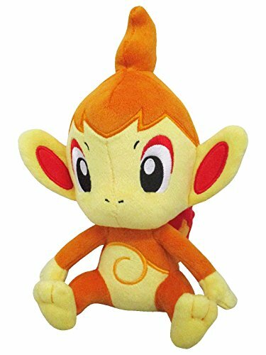 San-ei Pokémon All Star Collection Chimchar (s) Plüschpuppe Höhe 20 Cm