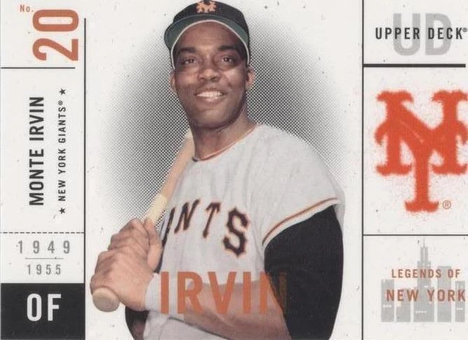 2001 Upper Deck Legends of New York - Monte Irvin #38
