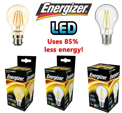 Filament LED Lamps E27 310lm 4.2w by Energizer for sale online | eBay 