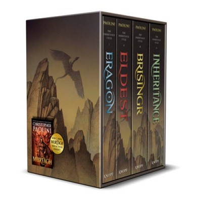 Inheritance Cycle 4-Book Trade Paperback Boxed Set (Eragon, Eldest, - ACCEPTABLE