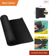 Black EVA Foam Sheet, 1-10mm ThickEVA Foam Cosplay, 49"x13.5" with High Densi...