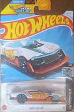 Hot Wheels Mod Speeder HW Modified 1:64 White Orange Blue Diecast Car 2021