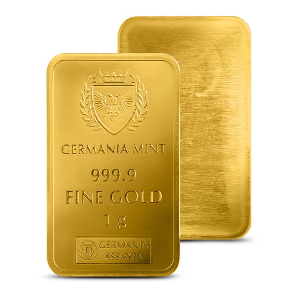 2026 1 Gram Germania Mint Lunar Horse Gold Bar (New w/ Assay)