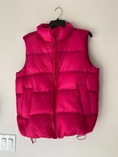 Lululemon Vest Womens HOT PINK Puff 900 Down Fill SZ S