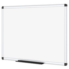 Magnetic Dry Erase Board, 36 X 24 Inches, Silver Aluminium Frame