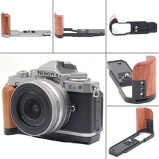 For Nikon ZFC Handmade Wooden handle Grip L Plate Alloy Base