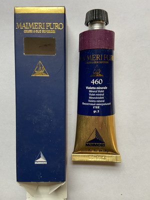 Maimeri Puro Oil Paint 40ml New in Box Mineral Violet  40% off List Price