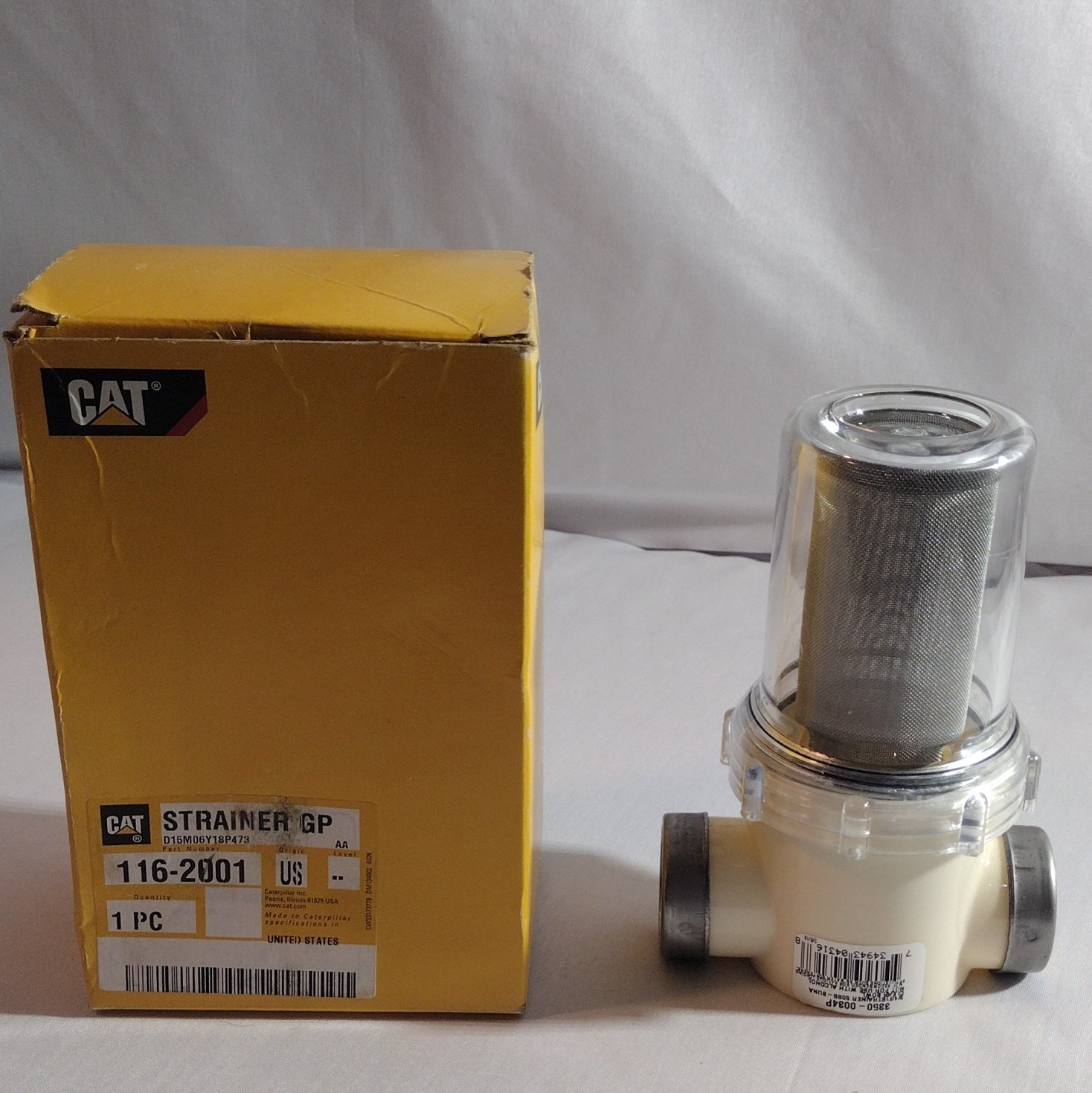 CAT Strainer GP 116-2001 Heavy Equipment Filter Part Type Strainer
