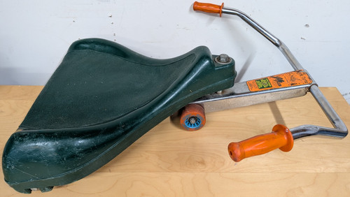 Vintage The Original Flying Turtle Limited Edition Mason TN Sit Scooter Green
