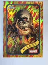 2025 Topps Chrome Marvel M.O.D.O.K. #117 Human Torch Refractor /39