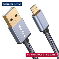 Micro USB Cable 20FT/6M,Long Android Charger Cable,Nylon Braided Durable