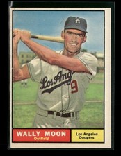 1961 Topps #325 Wally Moon Los Angeles Dodgers