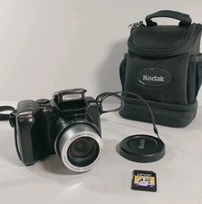 Kodak Easyshare Z712 IS Black 7.1 MP Digital Camera SD Card & Camera Case TESTED