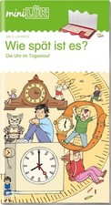 Westermann miniLÜK Heft Uhrzeit Wie spät ist es? ab 5 Jahren