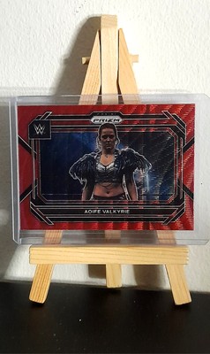 2023 Aoife Valkyrie Panini Prizm WWE Ruby Red Wave Prizm