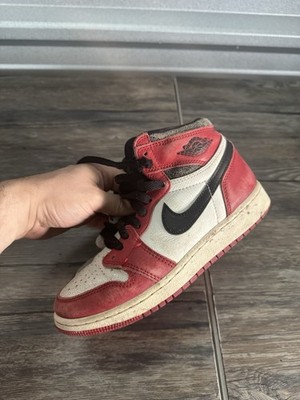 Air Jordan 1 Retro High Chicago Lost and Found GS Size 4Y FD1437-612
