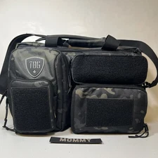 Tactical Baby Gear TBG Diaper Bag Dark CAMO & Diaper Change Pad w/Accessories